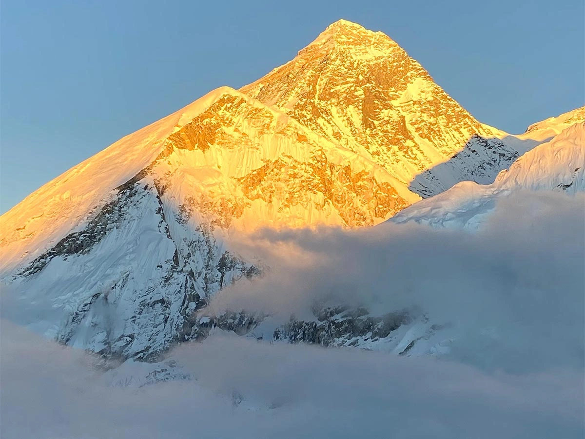 Golden Light in Everest