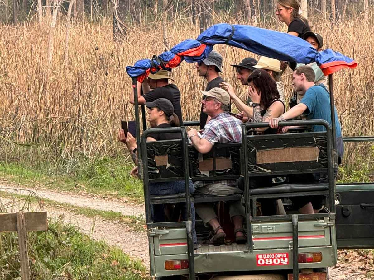 Jeep Safari in Chitwan National Park