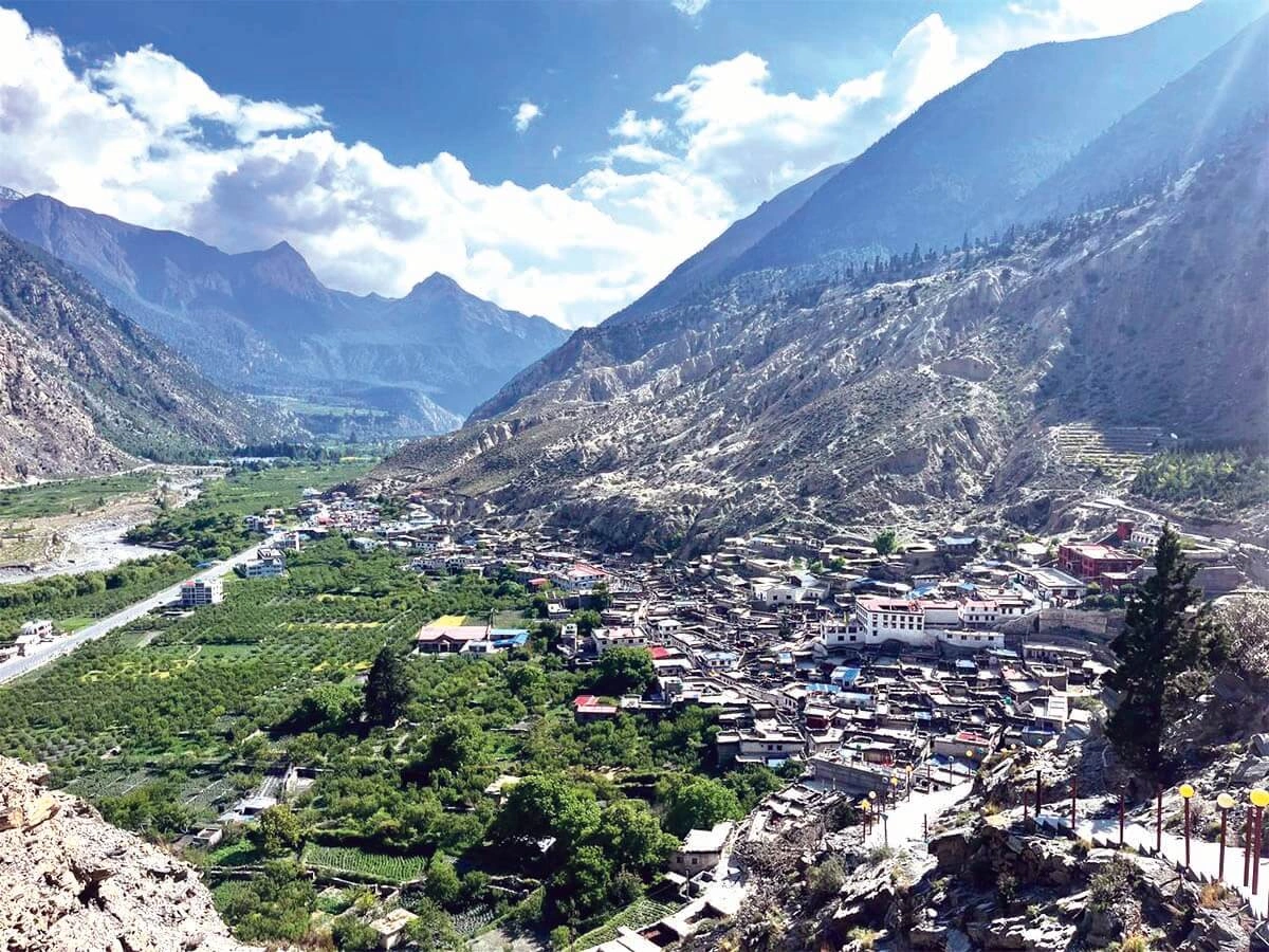 Valley of Marpha and their cultivation
