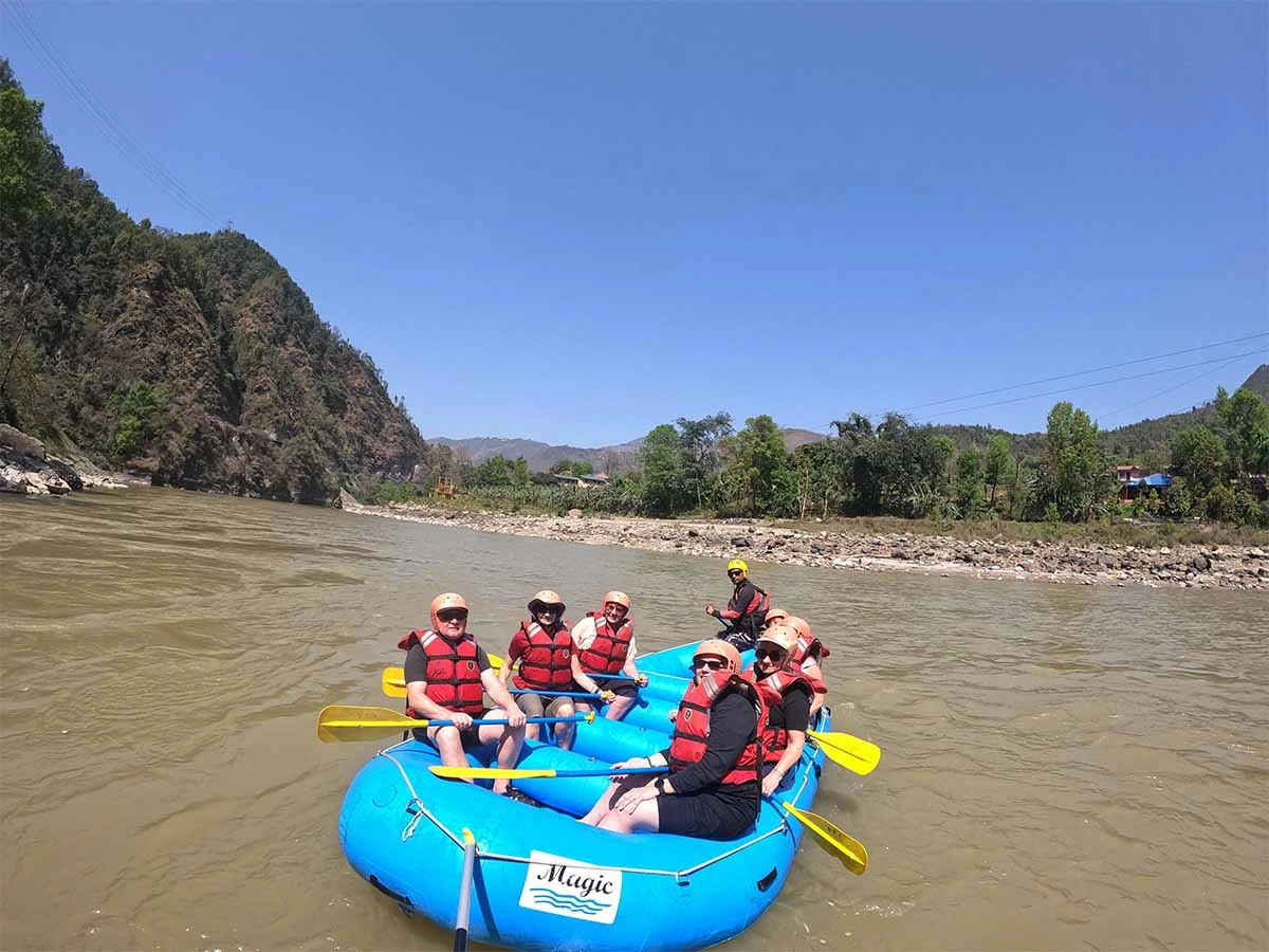 Rafting in Nepal
