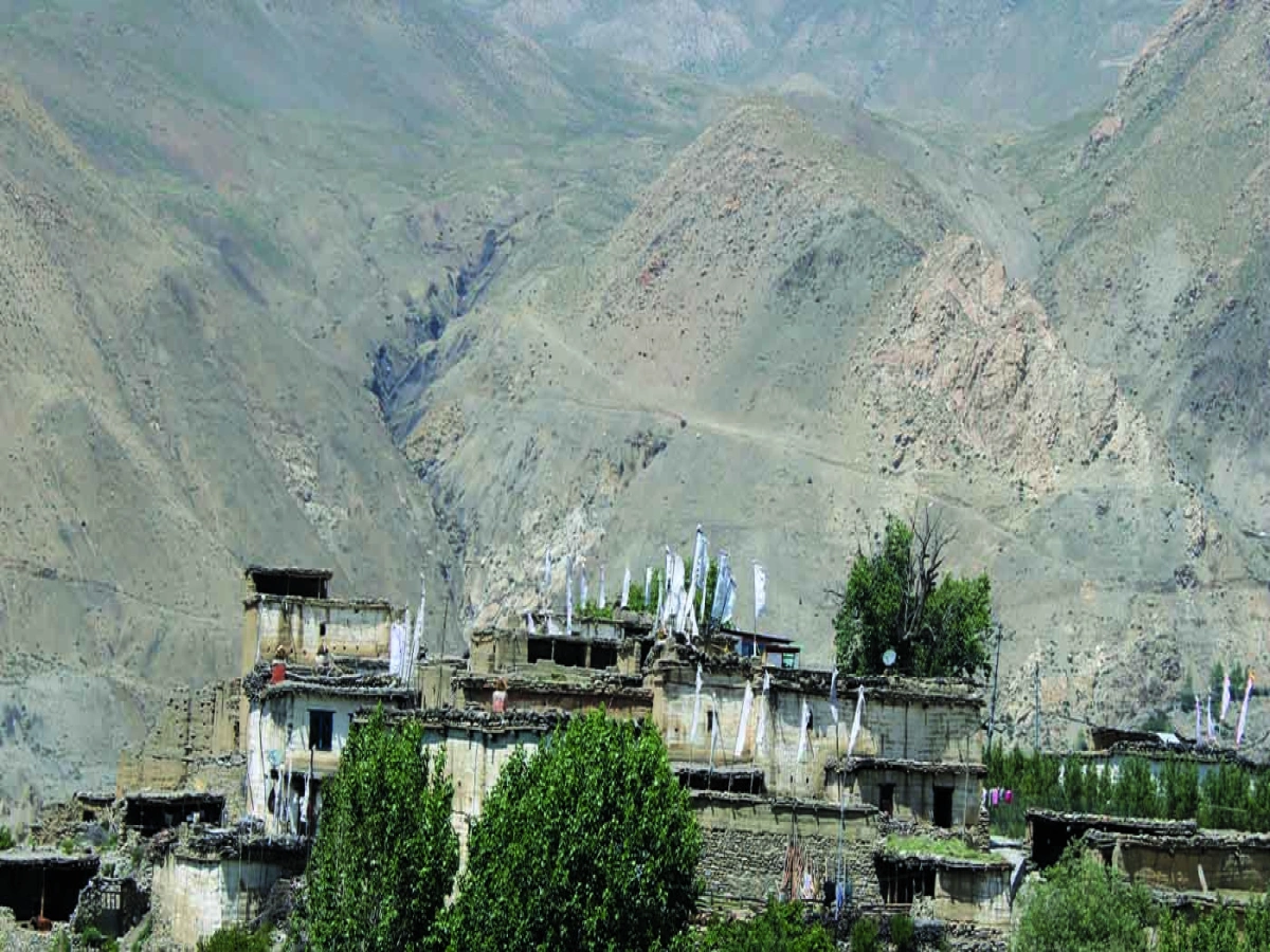 Khiga village which is one of the oldest village mustang