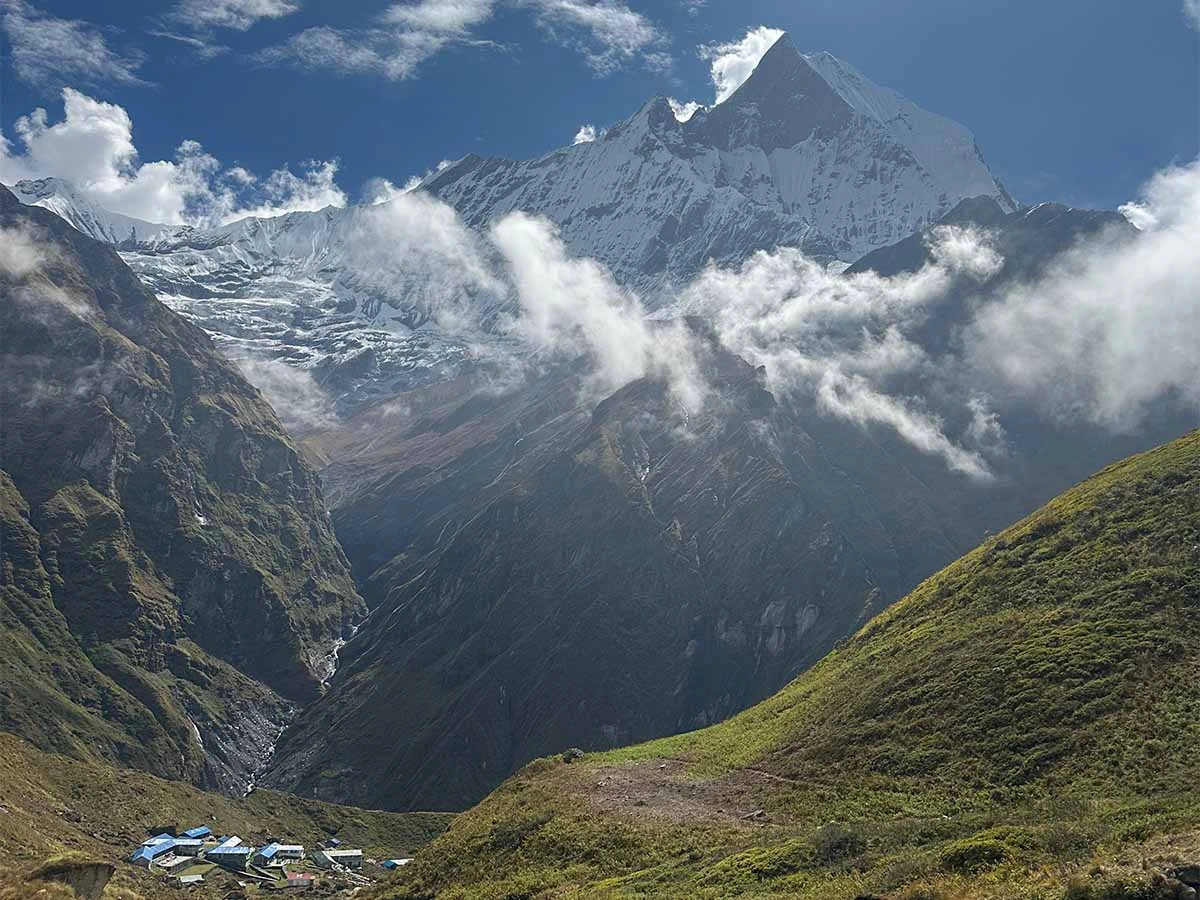 Village during annapurna base camp trek